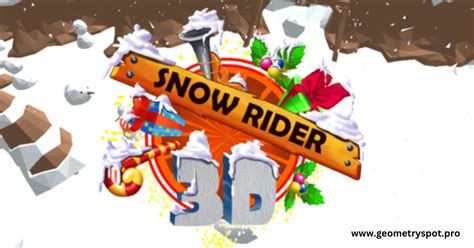 geometry spot snow rider|Snow Rider 3d .